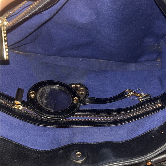 Tory Burch Black Shoulder Bag with Wallet